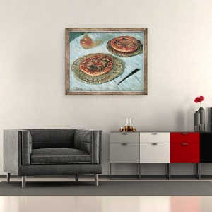 Tablou inramat - Claude Monet - Tarte cu fructe, 50 x 60 cm - Img 2