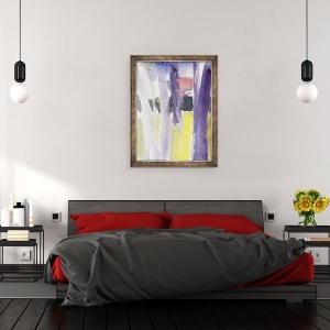 Tablou inramat - Claudia Hutchins-Puechavy - Copaci intr-o gradina, 60 x 80 cm - Img 3