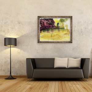 Tablou inramat - Claudia Hutchins-Puechavy - Parc in Normandia, 60 x 80 cm - Img 2