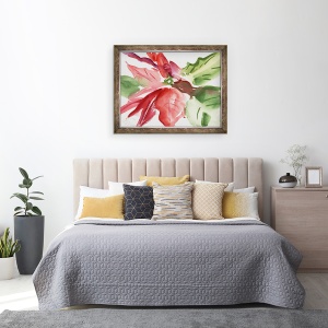 Tablou inramat - Claudia Hutchins-Puechavy - Poinsettia, 70 x 90 cm - Img 3