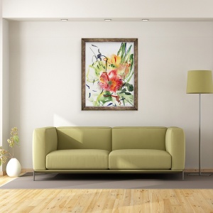 Tablou inramat - Claudia Hutchins-Puechavy - Primula II, 60 x 80 cm - Img 2