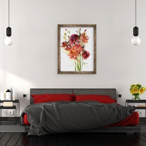 Tablou inramat - Claudia Hutchins-Puechavy - Renoncules II, 70 x 90 cm - Img 3