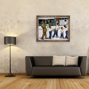Tablou inramat - Colin Bootman - Formatia de mars, 70 x 90 cm - Img 2