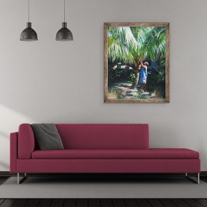 Tablou inramat - Colin Bootman - Nuca de cocos umbra, 2014, 50 x 60 cm - Img 2