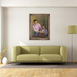 Tablou inramat - Colin Bootman - Urna de vot, 70 x 90 cm - Img 2