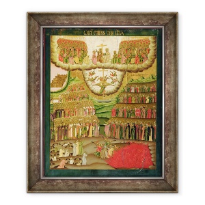 Tablou inramat - Cornili Ulanov - Judecata de Apoi, 70 x 85 cm