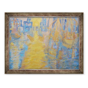 Tablou inramat - Cosima Duggal - orizontul Londrei, 60 x 80 cm