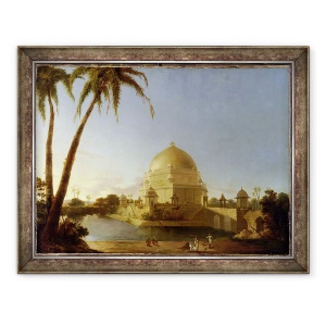 Tablou inramat - D. Robert - Mormantul lui Sher Shah, Sasaram, Bihar, 60 x 80 cm