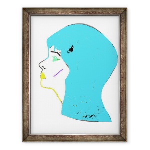 Tablou inramat - Daisy de Villeneuve - Cap Albastru, 60 x 80 cm