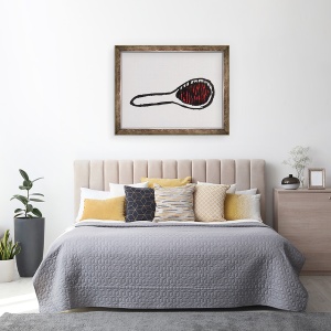 Tablou inramat - Daisy de Villeneuve - Perie Par, 70 x 90 cm - Img 3
