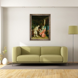Tablou inramat - Dajou - Criticii de Arta, 70 x 90 cm - Img 2