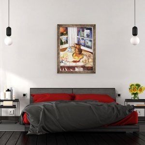 Tablou inramat - Deborah Eve Alastra - Del Mar inca, 60 x 80 cm - Img 3