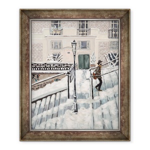 Tablou inramat - Deborah Eve Alastra - Montmartre Zapada, 2018, 50 x 60 cm