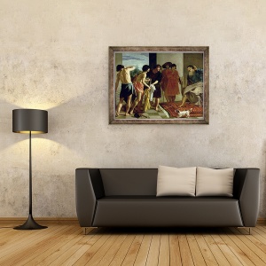 Tablou inramat - Diego Rodriguez de Silva y Velazquez - Haina lui Iosif, 70 x 90 cm - Img 2
