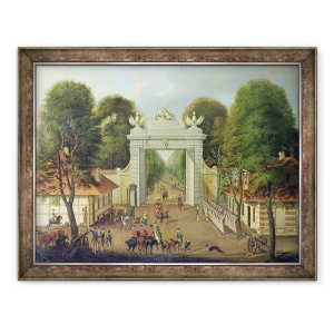Tablou inramat - Dismar Degen - Santinela la Jaegertor, Potsdam, 60 x 80 cm