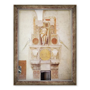 Tablou inramat - Donato Bramante - Argus Panoptes, 70 x 90 cm