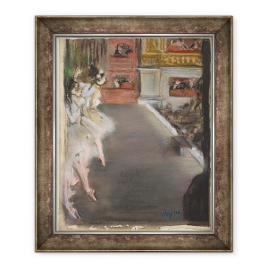 Tablou inramat - Edgar Degas - Dansatori la Operei Vechi, 50 x 60 cm