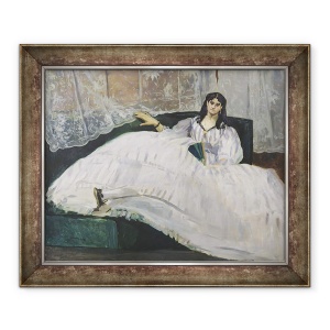 Tablou inramat - Edouard Manet - Portret De Jeanne Duval, 70 x 85 cm