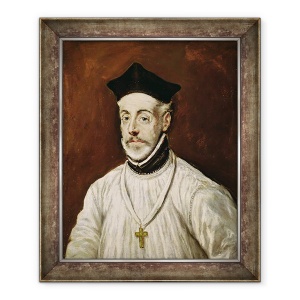 Tablou inramat - El Greco - Don Diego de Covarrubias y Leiva 1512-77 c.1600-05, 70 x 85 cm