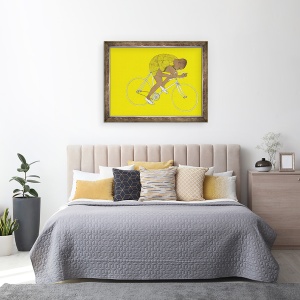 Tablou inramat - Eliza Southwood - Maior Taylor galben, 70 x 90 cm - Img 3