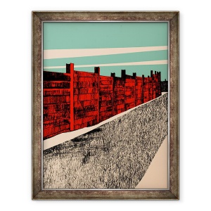 Tablou inramat - Eliza Southwood - Zidul Jarrah, 60 x 80 cm