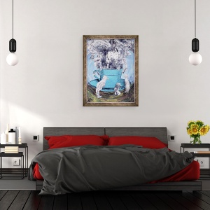 Tablou inramat - Ellen Golla - Ceai dupa-amiaza, 60 x 80 cm - Img 3