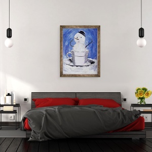 Tablou inramat - Ellen Golla - Un semn spunator, 60 x 80 cm - Img 3