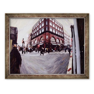Tablou inramat - Ellen Golla - Virati la stanga pentru Neal Street, 60 x 80 cm