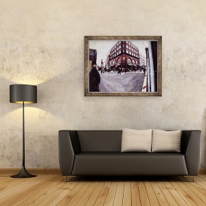 Tablou inramat - Ellen Golla - Virati la stanga pentru Neal Street, 70 x 90 cm - Img 2