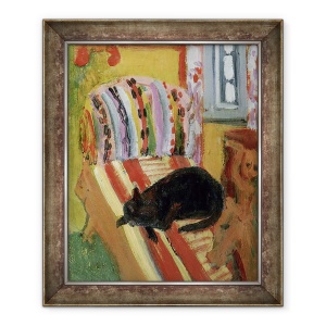 Tablou inramat - Ernst Ludwig Kirchner - Camera de zi, 50 x 60 cm