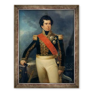 Tablou inramat - Eugene Charpentier - Portretul lui Victor-Guy 1775-1846 Baron Duperre, 70 x 90 cm
