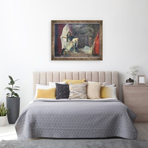 Tablou inramat - Eugenio Alvarez Dumont - O salvare in Paris, 60 x 80 cm - Img 3