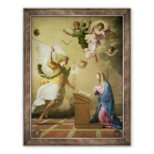 Tablou inramat - Eustache Le Sueur - Buna Vestire, 60 x 80 cm