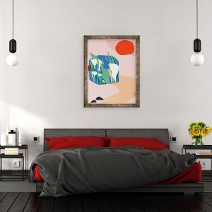 Tablou inramat - Ewelina Skowronska - Casa de Vara, 70 x 90 cm - Img 3