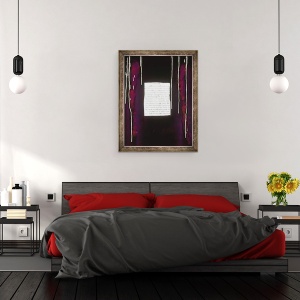 Tablou inramat - Faiza Shaikh - Nirvana, 60 x 80 cm - Img 3