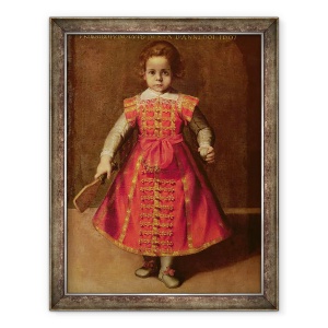 Tablou inramat - Federico Fiori Barocci - Federico Ubaldo della Rovere in varsta de 2 ani, 70 x 90 cm