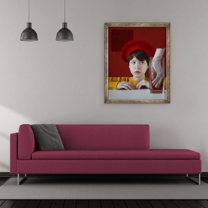 Tablou inramat - Filipp Rabachev - Mita. Revolutia emotiilor, 2018, 50 x 60 cm - Img 2