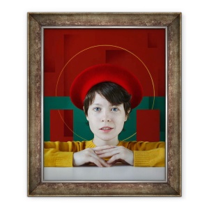 Tablou inramat - Filipp Rabachev - sablon. Revolutia emotiilor, 2018, 50 x 60 cm