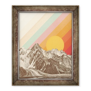 Tablou inramat - Florent Bodart - Peisaj montan 1, 50 x 60 cm