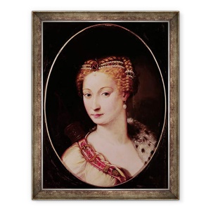 Tablou inramat - Francesco Primaticcio - Diane de Poitiers 1499-1566, 70 x 90 cm