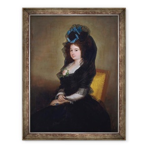 Tablou inramat - Francisco Jose de Goya y Lucientes - Narcisa Barañana de Goicoechea, 70 x 90 cm
