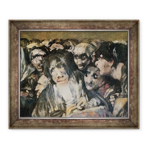Tablou inramat - Francisco Jose de Goya y Lucientes - Pelerinaj la San Isidro, 70 x 85 cm