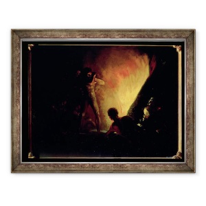 Tablou inramat - Francisco Jose de Goya y Lucientes - Rugul, 70 x 90 cm