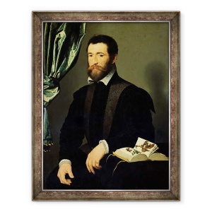 Tablou inramat - Francois Clouet - Pierre Quthe 1519-90 1562, 70 x 90 cm