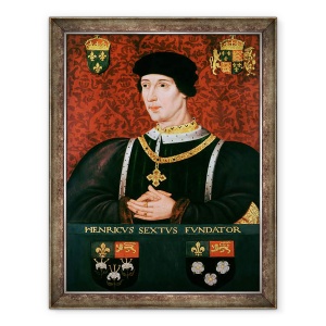 Tablou inramat - Francois Clouet - Portret De Henric al VI-lea al Angliei 1421-71, 70 x 90 cm