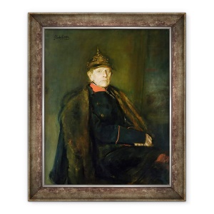 Tablou inramat - Franz Seraph von Lenbach - Feldmaresalul general Helmuth Graf von Moltke 1800-91, 50 x 60 cm