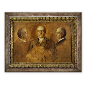 Tablou inramat - Franz Seraph von Lenbach - Printul Otto von Bismarck, 60 x 80 cm