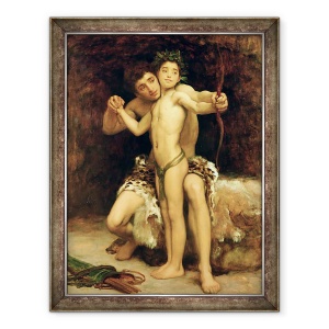 Tablou inramat - Frederic Leighton - Lovitura, 60 x 80 cm