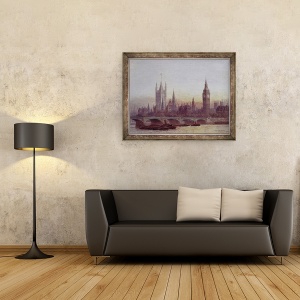 Tablou inramat - Frederick E.J. Goff - Westminster, 70 x 90 cm - Img 2