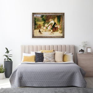 Tablou inramat - Frederick Morgan - Ursul dansator, 60 x 80 cm - Img 3